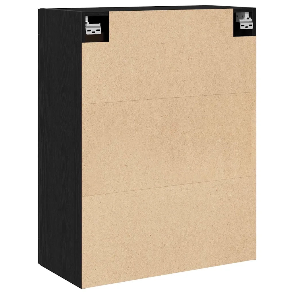 Mobile a muro Rovere Nero 69,5 x 34 x 90 cm Legno multistrato 862950