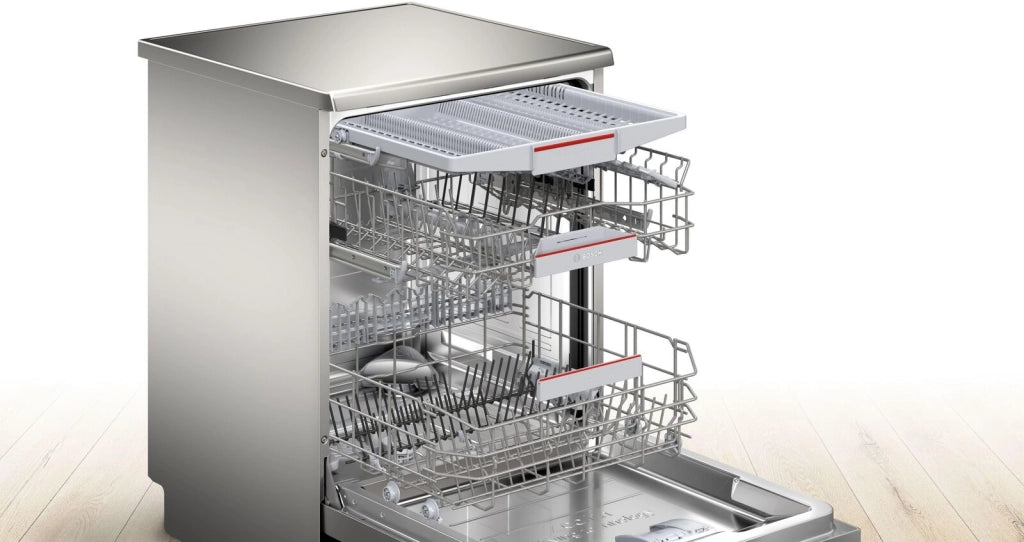 Bosch Serie 6 SMS6ZCI10E Lavastoviglie da libera installazione 60 cm Acciaio Classe B