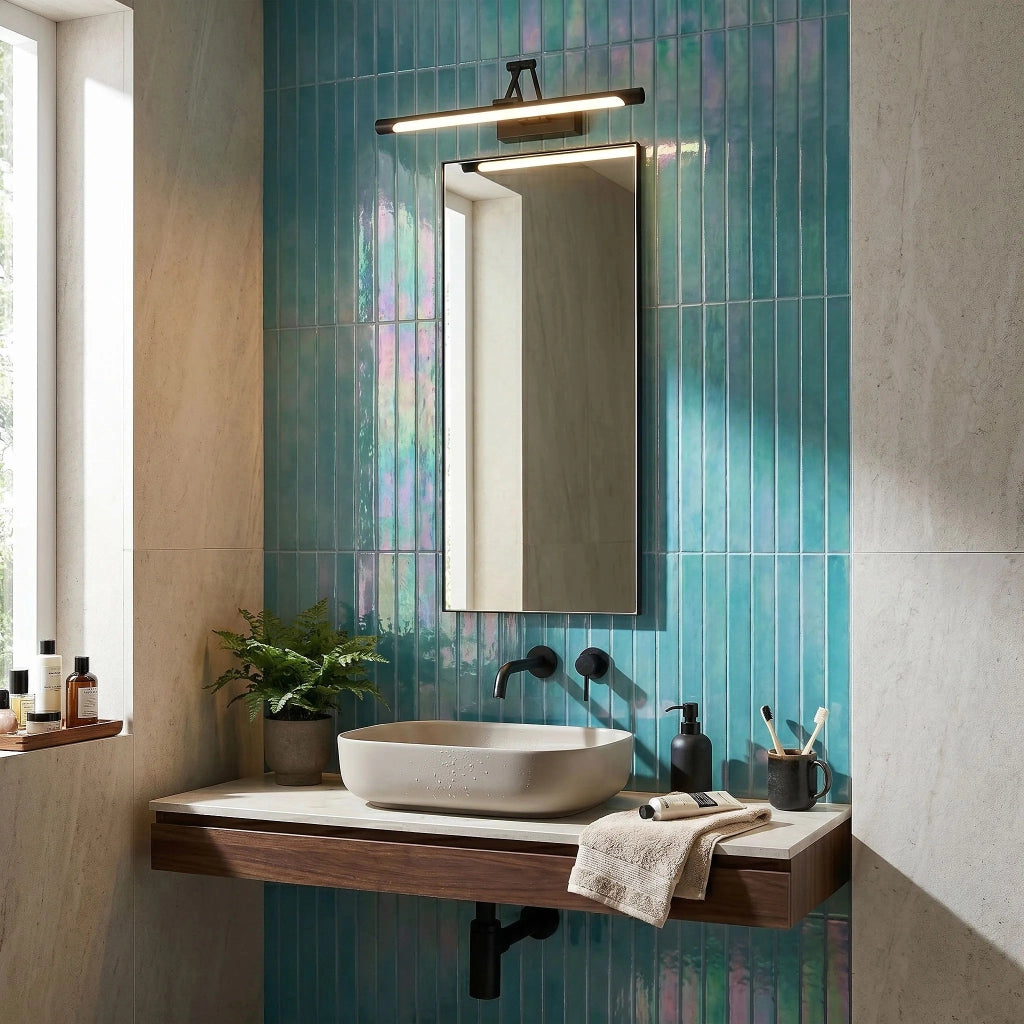 Applique Da Bagno Led Swe025-1w 42cm Black