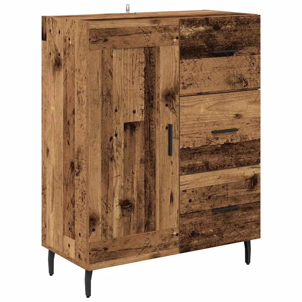Credenza con cassetto 2 pcs Legno vecchio Legno multistrato 3415830