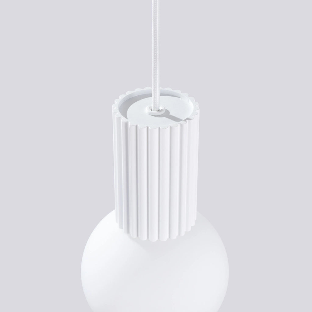 Lampada a sospensione HALO 1 bianco