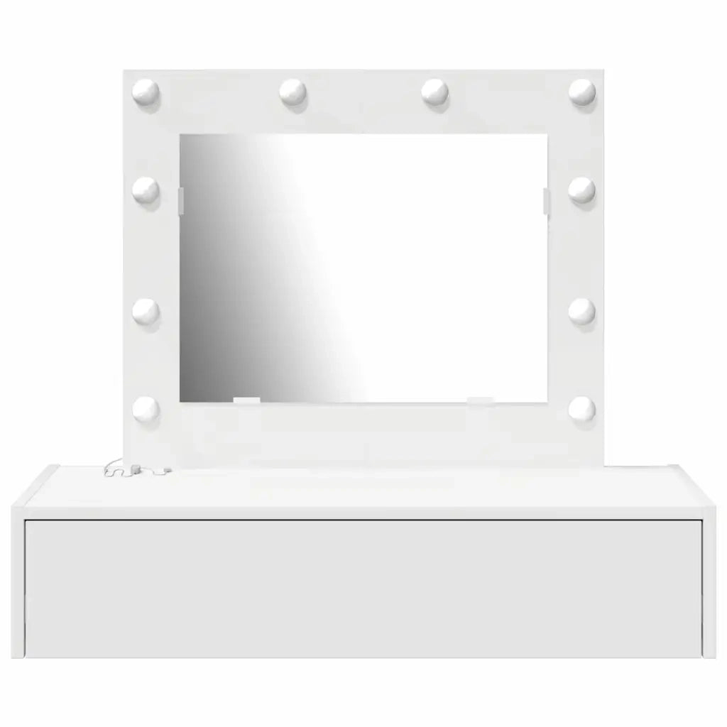 Toeletta | Tavolo da Trucco Bianco 83 x 40 x 70 cm Legno multistrato