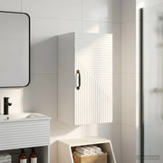 Armadio da bagno a muro HAARLEM Bianco Lucido 30 x 31 x 59 cm 896809