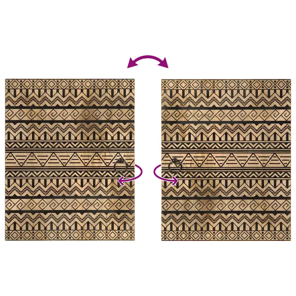 Set Mobili da Bagno 4 pz in Legno Massello di Mango 3310131