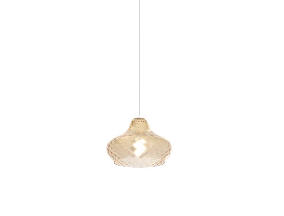 SOSP. OTTONE SATINATO 5 LUCI TONDA VETRI (1 X PICCOLO AM + 1 X PICCOLO RU + 1 X PICCOLO ZA + 1 X GRANDE AM + 1 X GRANDE RU) 1191OS-S5 TMIX-MC