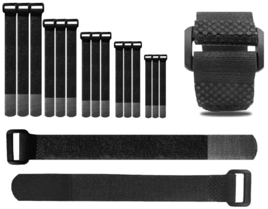 Cable Ties - 35 pezzi di nastro di chiusura per cavi con chiusura magnetica - 12 16 22 30 40 cm