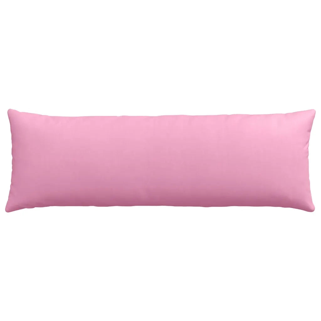 Cuscini da Divano 2 pz | Cuscini per sedie Rosa 120 x 40 cm Tessuto
