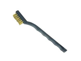 SPAZZOLA PER CANDELE OTTONE MANICO PLASTICA - 10 pezzi ALTE