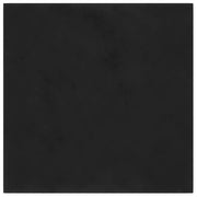 Testiera | Testata da Parete 12 pcs Nero Velluto