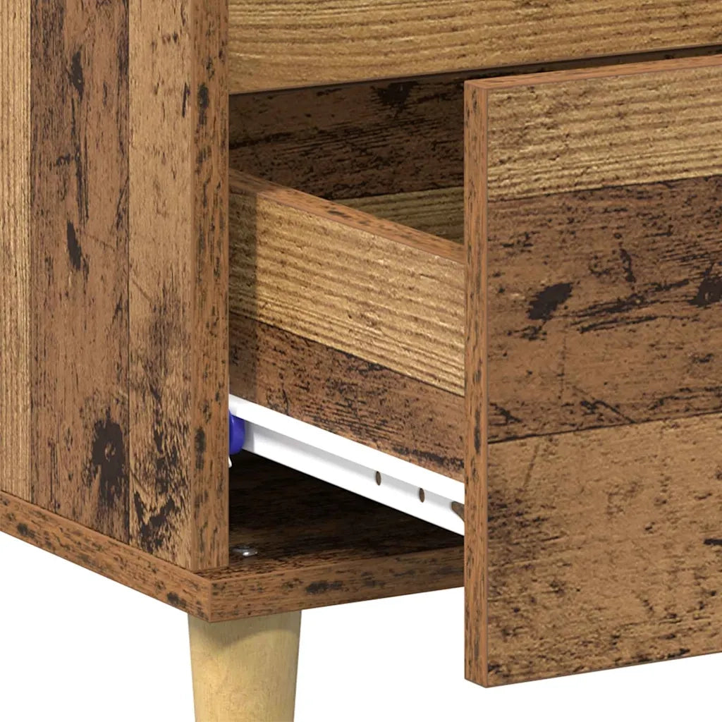 Tavolino da salotto | Tavolino da caff¨¨ | Tavolino da Soggiorno con cassetto Legno vecchio 90 x 50 x 35 cm