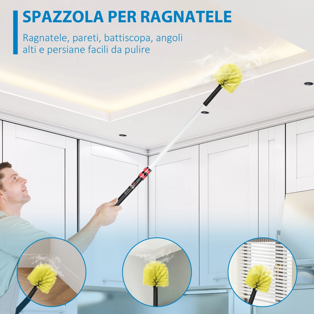 Kit Pulizia Casa ¨C Minimal ¨C Grigio e Giallo