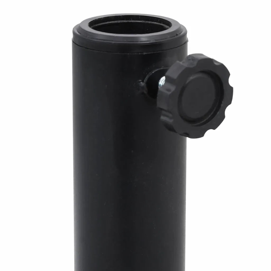 Base per ombrellone Art déco Nero Ø 45 x 39,5 cm Ferro 42002568