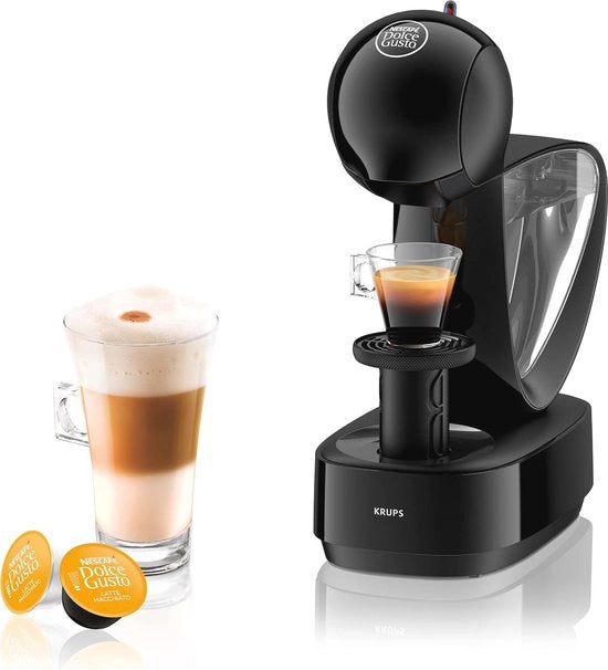 Macchina per caffè manuale per capsule - Macchina a alta pressione avanzata (15 Bar) per bevande calde e fredde