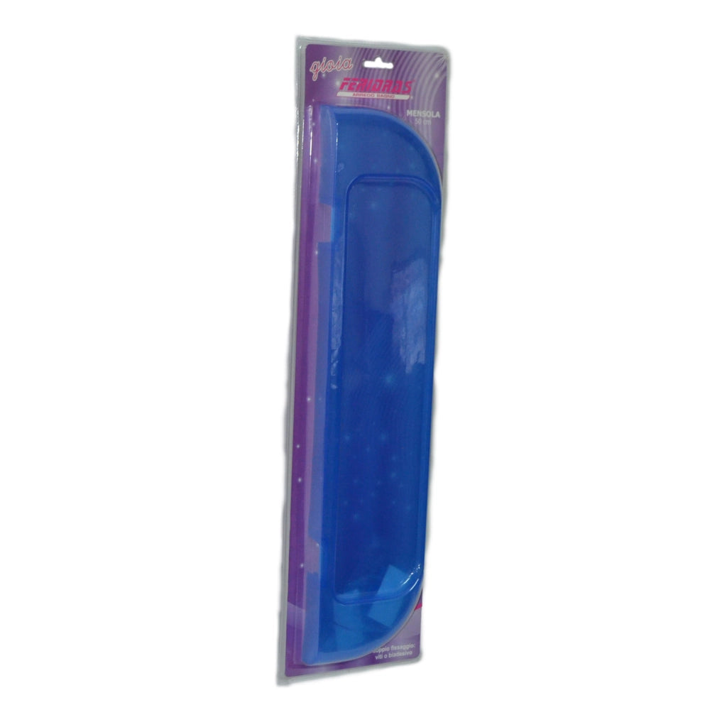 MENSOLA IN ABS BLU CM. 50