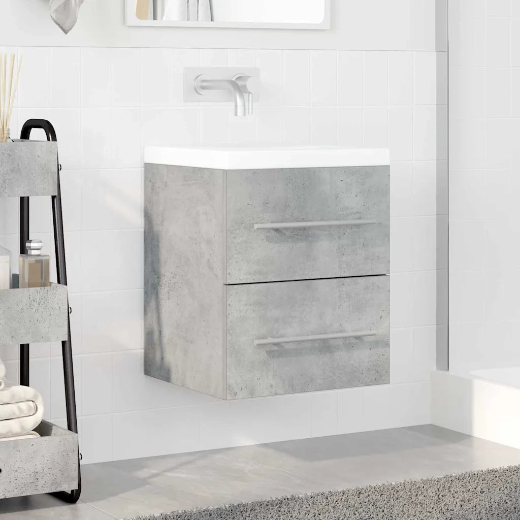 Armadio sottolavello Grigio cemento 38,5 x 41 x 48 cm 880447
