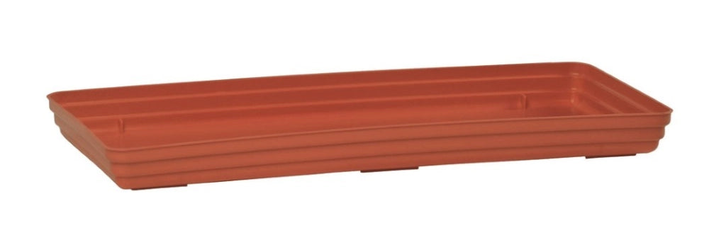 Sottofioriera Cm 60X17 Terracotta Set 5 Pezzi - Arca