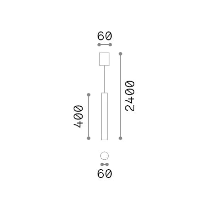 Lampada A Sospensione Look 1 Luce Gu10 Alabastro