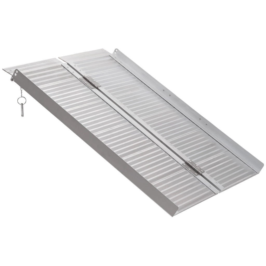 Rampa per Sedia a Rotelle Pieghevole in Alluminio ¨C zephmum ¨C 91x74 cm