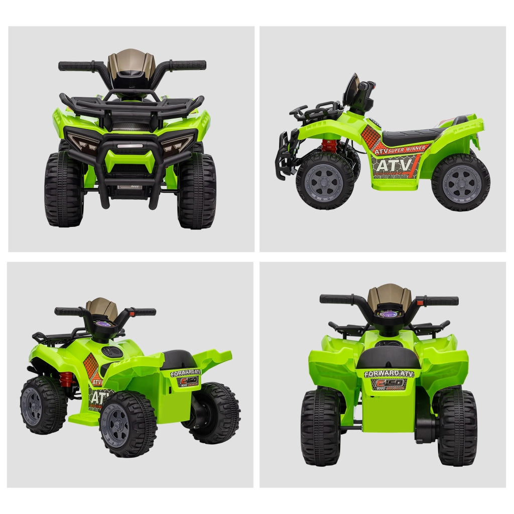 Quad Elettrico per Bambini ¨C Minimal ¨C Verde 66x44x42 cm