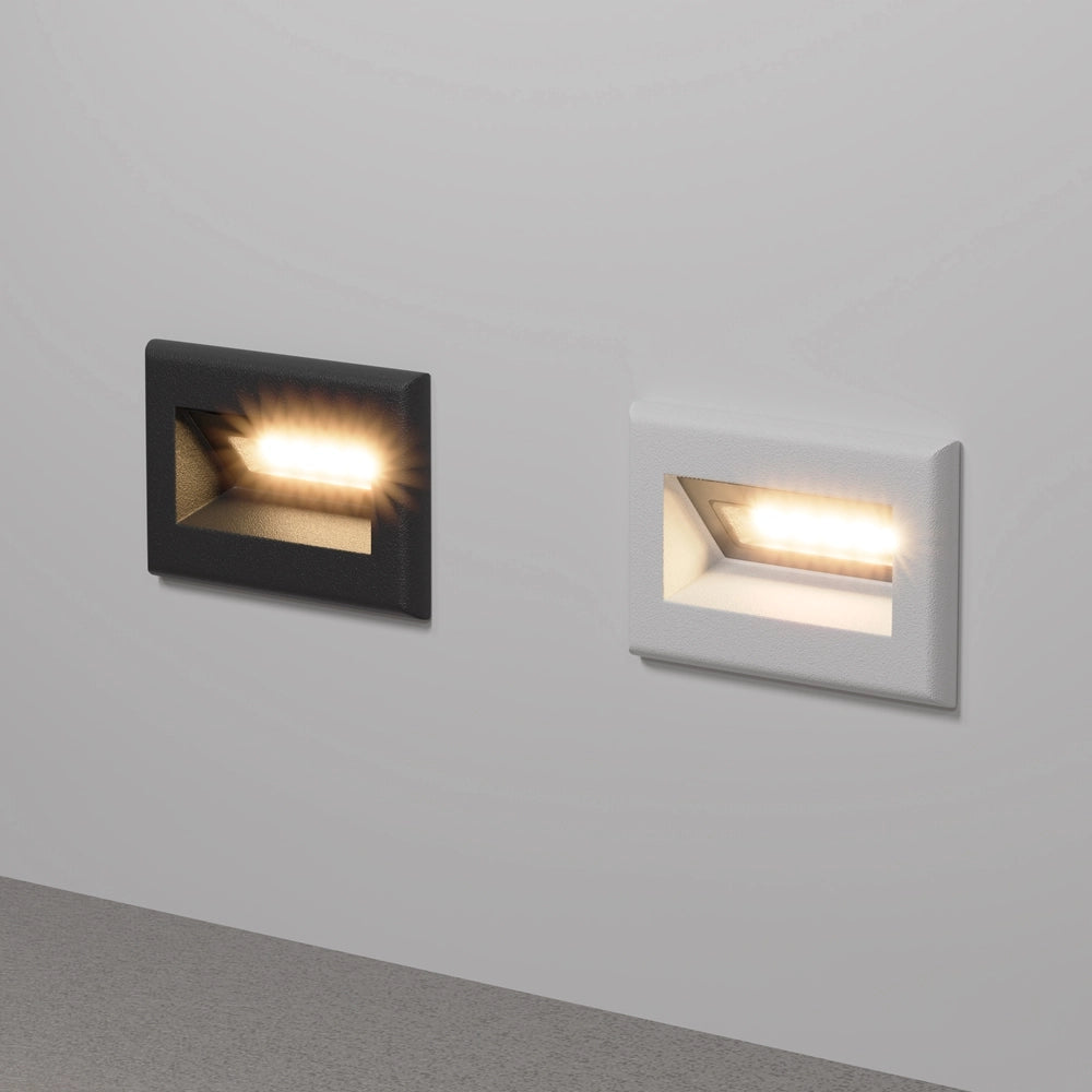 Maytoni Bosca segnapasso da incasso bianco LED 3W 3000K IP65