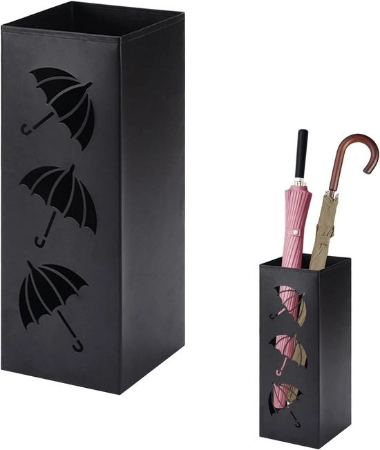 Paraplustandaard creativo - nero - metallo - 43 cm