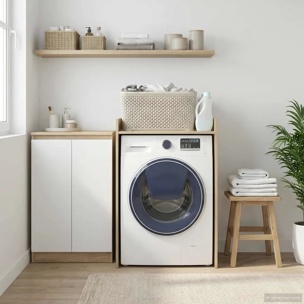 Mobiletto per lavatrice Sonoma 67,5 x 48 x 97 cm 8006818