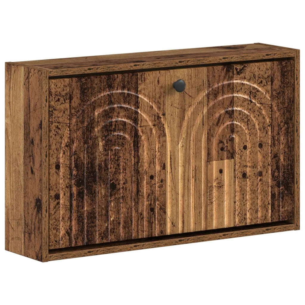 Mobiletto per Scarpe da Muro ALKMAAR 71 x 17 x 43 cm 896193