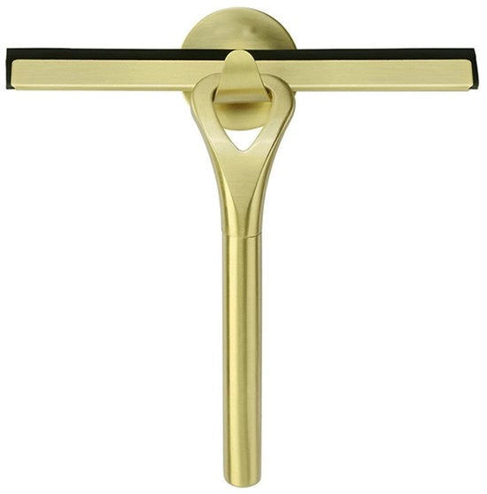 Vigilante anti-striature da 22 cm in acciaio inox con attacco magnetico, lascia nessuna traccia di graffi, utilizzabile per pulire specchi da bagno, pavimenti, tavoli, finestre, vetri, ecc.