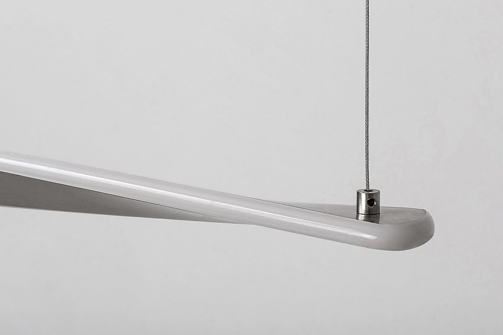 Lampada a sospensione LED Elvio Rabalux 110cm cromo