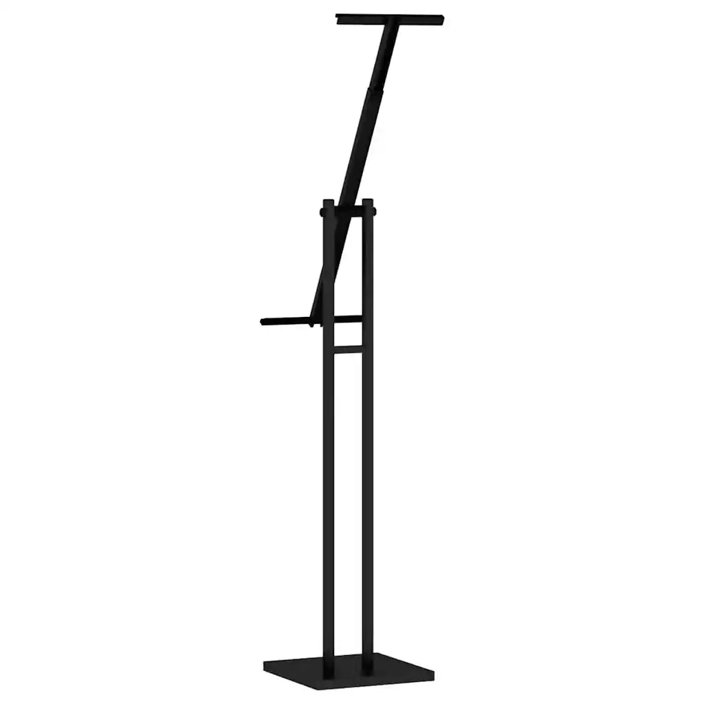 Espositori per Fiere Nero 26,5 x 26,5 x 150 cm Acciaio 42021452