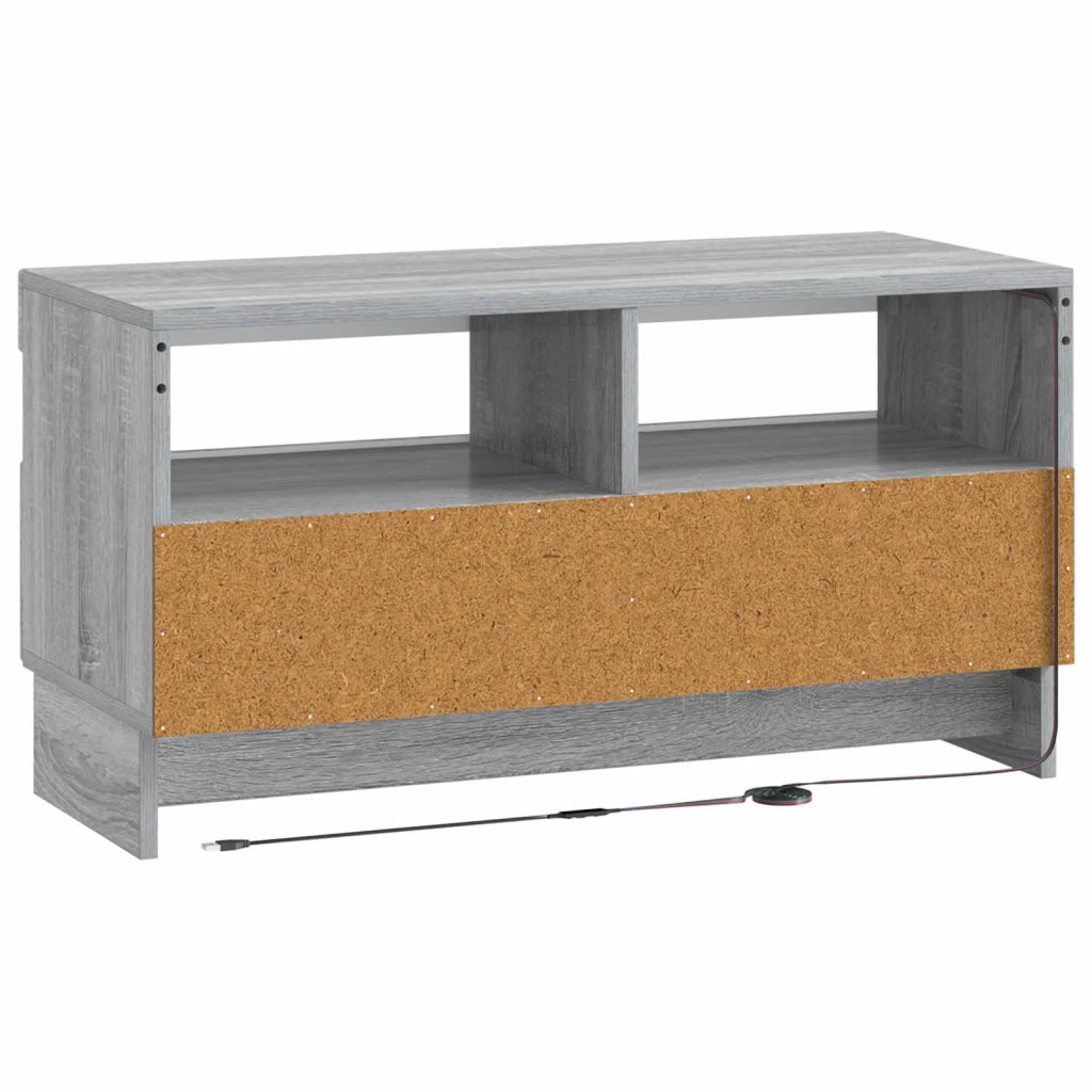 Mobile TV LED Sonoma grigio Legno ingegnerizzato 896121