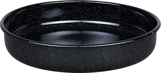 Piatto per la griglia 38 cm altezza 7 cm Classico forma per la griglia PROFI - grande formato - LBH 38 x 38 x 7 cm peso 1571 kg