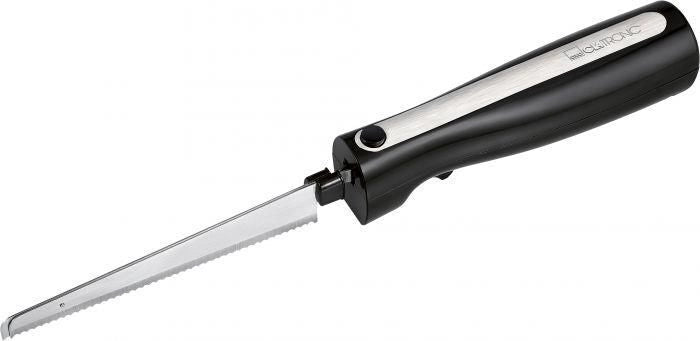 Clatronic EM 3702 coltello elettrico 120 W Nero, Argento