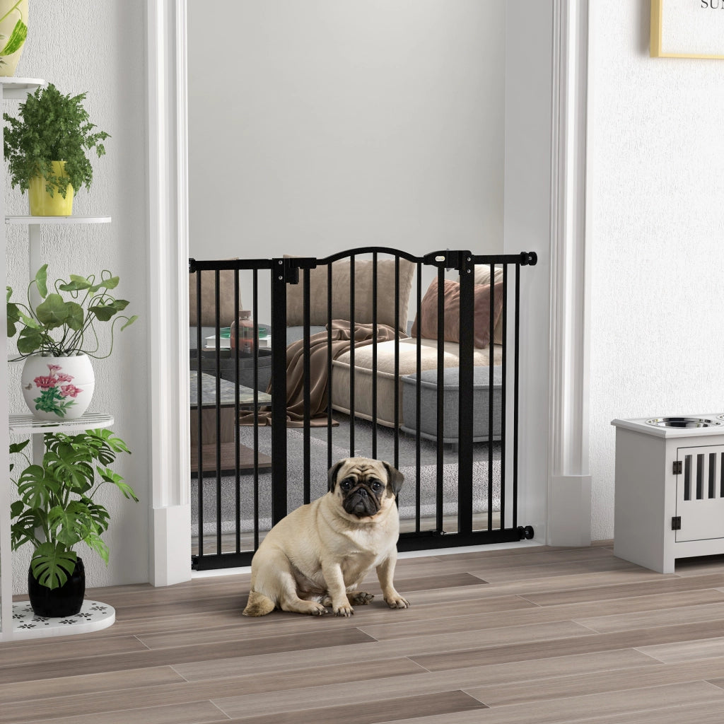 Barriera di Sicurezza per Cani Aggiustabile ¨C zephmum ¨C Nero 74-100 cm