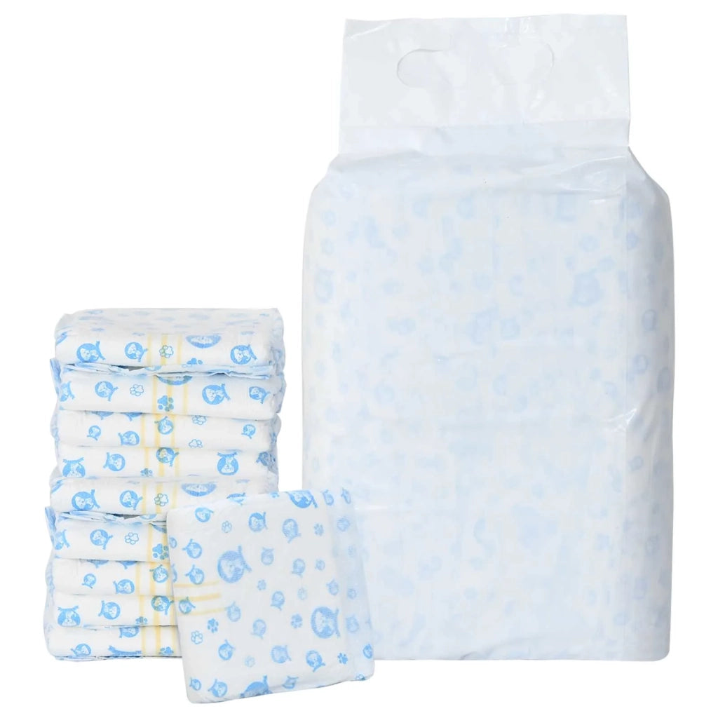 Pannolino usa e getta per cani maschi 30 pz Bianco XS CFW8345581