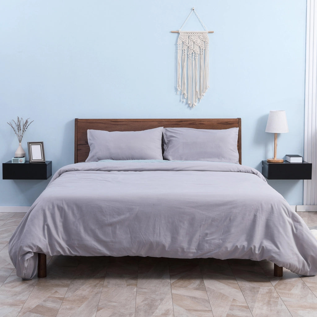 Comodini Sospesi Moderni in Legno ¨C Minimal ¨C 40x30x15cm, Nero