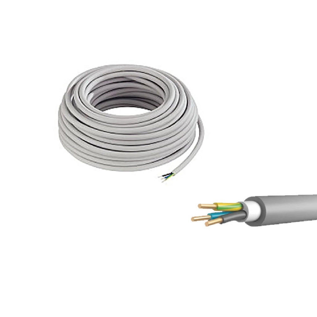 Cavo cordina Fror 450/750 v tripolare 3x1,5 +metrature filo elettrico climatizza 15