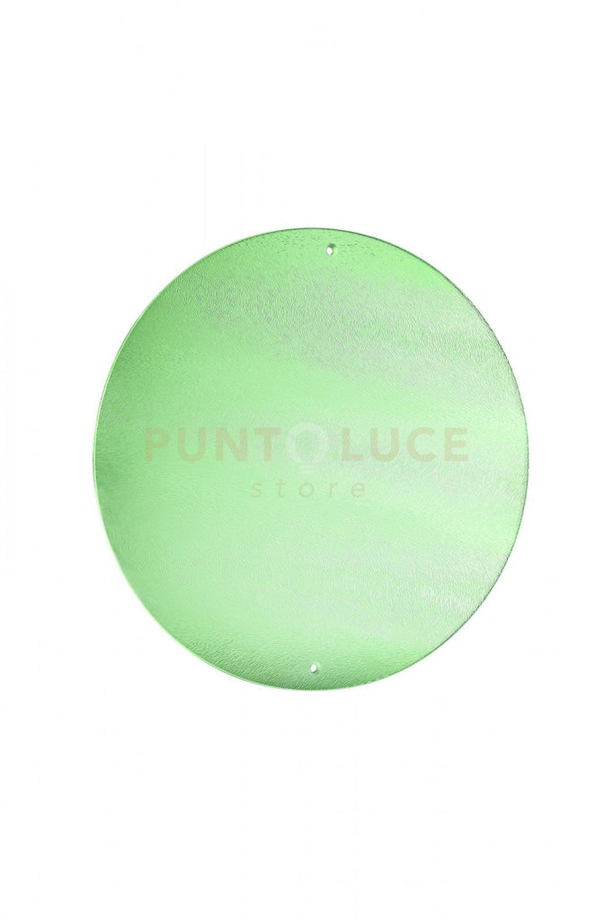 COPPIA DI VETROI JUIS D.30CM VERDE PER SOSPENSIONE