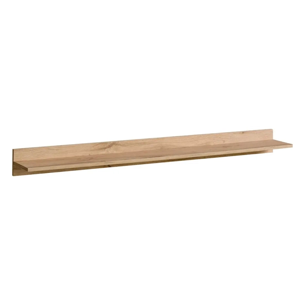 Set da salotto TINO con camino bio-etanolo - Rovere scuro e nero - L340 cm
