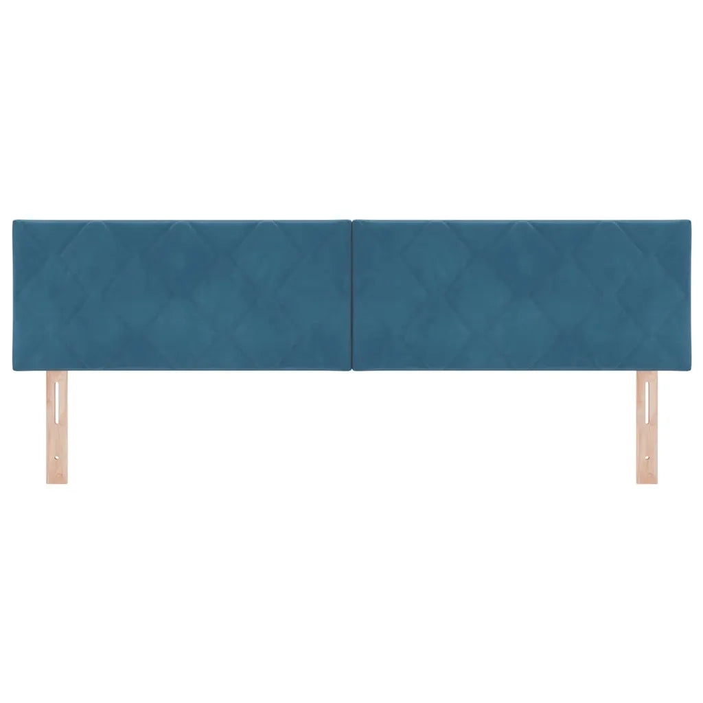 Testiera | Testata Blu Scuro 180 cm Velluto