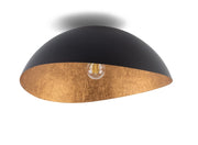 Plafoniera decorativa Solaris nera/rame Ø48cm E27 Sigma