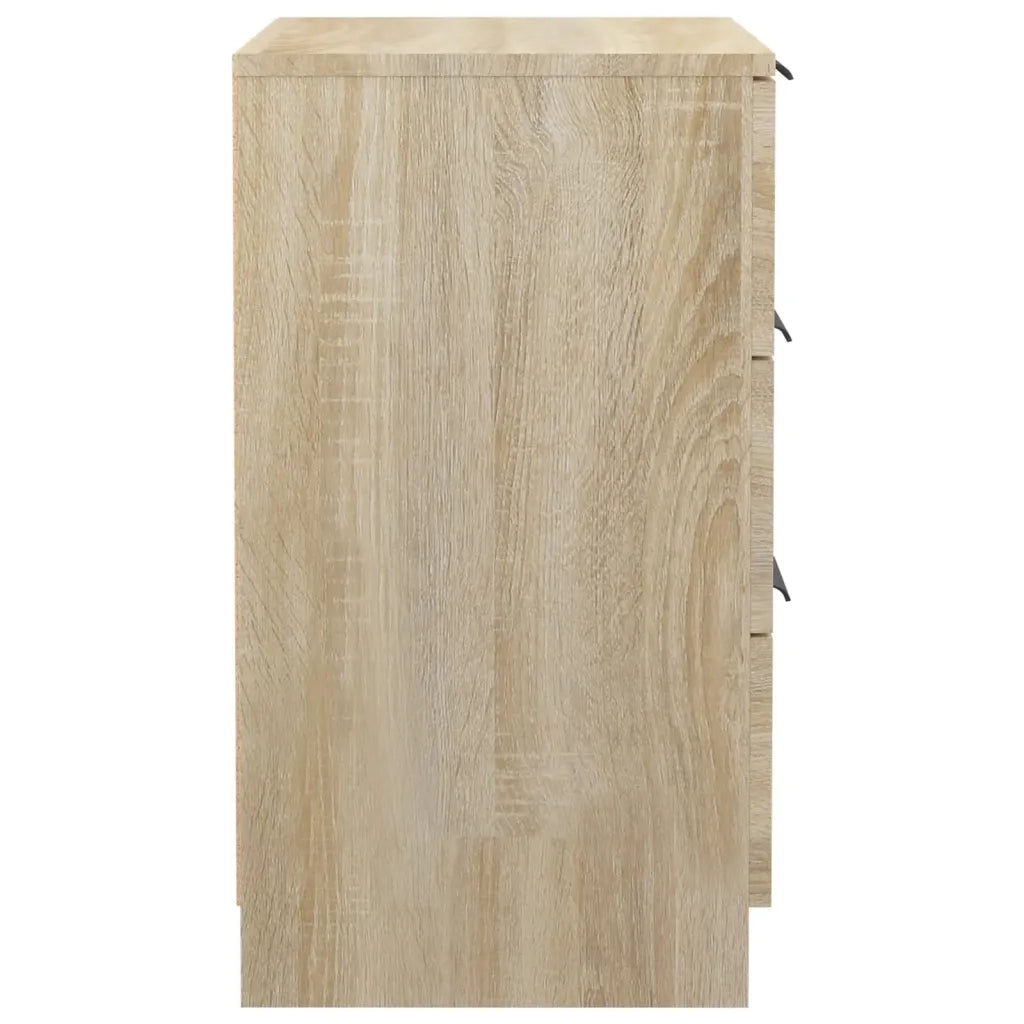 Comodini 2 pz Rovere Sonoma 40x36x65 cm 811275