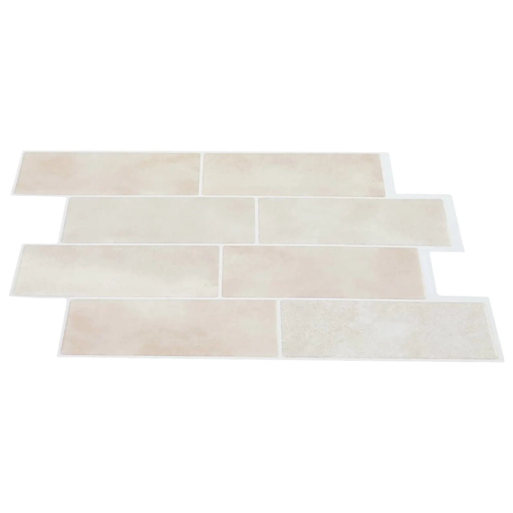 Piastrella subway 10 pcs Marmo Beige 29 x 21 cm 42046147