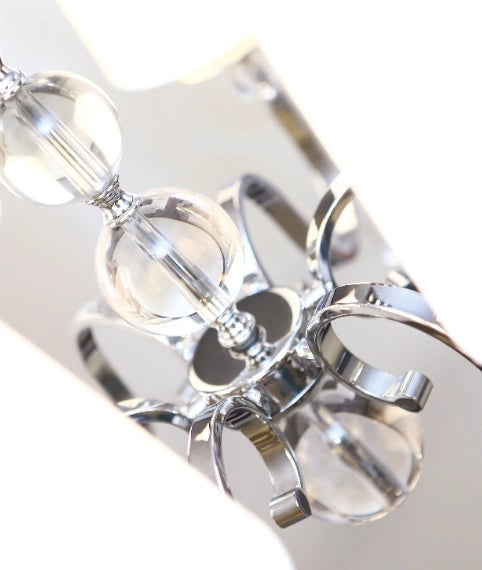 Lampadario glamour Charlotte 6 luci E14 cromo Maxlight