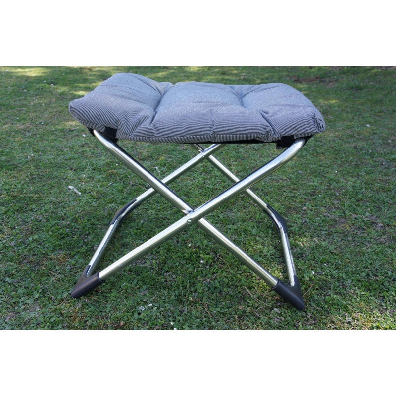 Repose-pieds Chico aluminium â€“ Gris