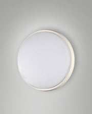 Olly Plafoniera LED Moderna Rotonda IP54 23W 2700lm 3000K Bianco Struttura in Metallo e Policarbonato Ø240mm Codice Articolo 3315-61-102