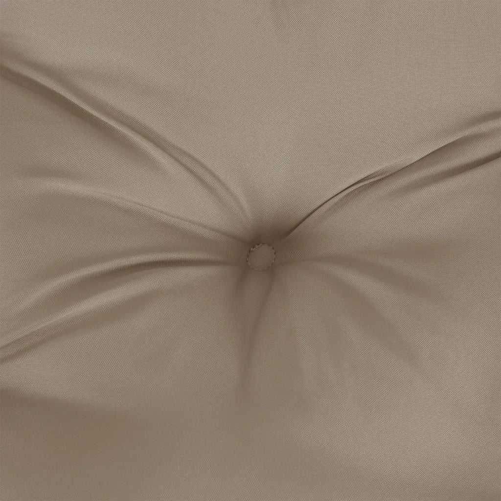 Cuscino Rotondo Tortora ? 60x11 cm in Tessuto Oxford