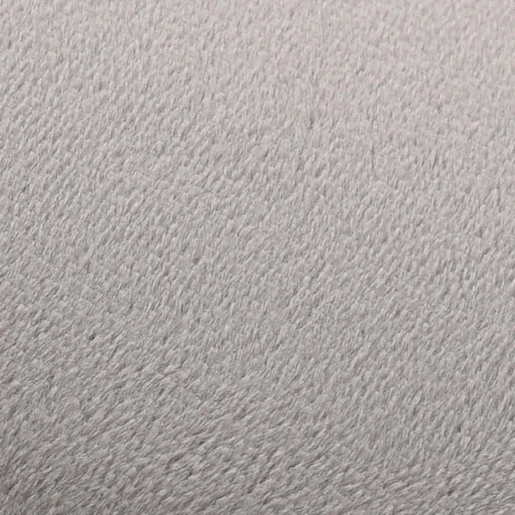 Sgabello Grigio Chiaro e Oro in Velluto 28 x 36 cm CFW6452963