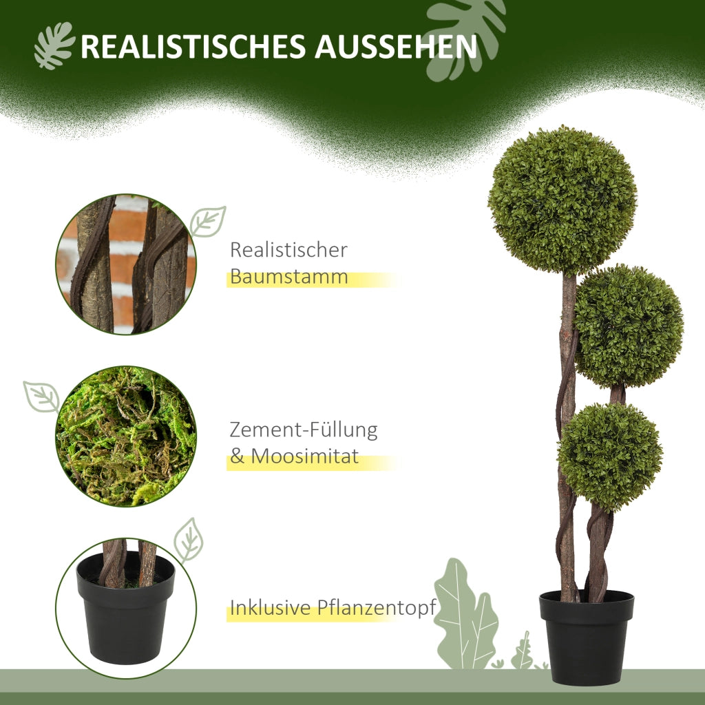 Bosso Artificiale ¨C Xylo ¨C Verde e Nero per Esterno