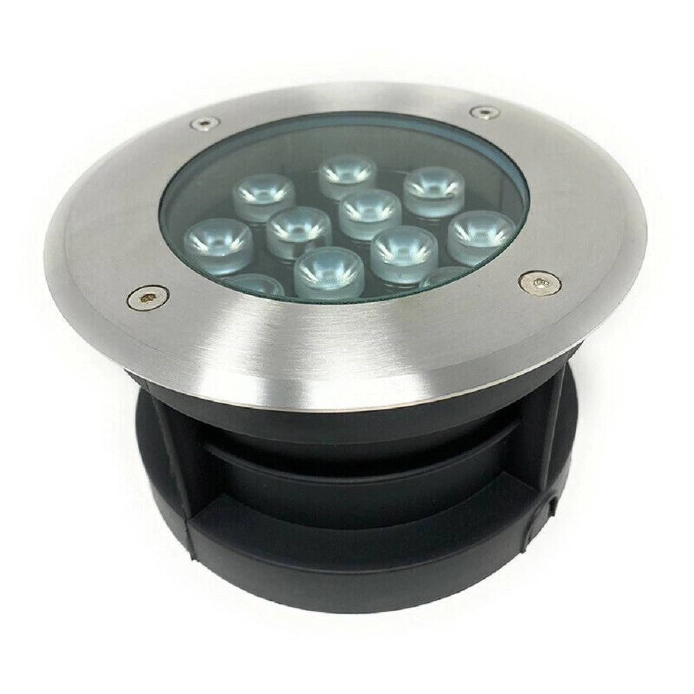 Trade Shop - Faretto Incasso 12w Calpestabile Segnapasso Ip67 Luce 6500k 3000k 4000k Es08-12 - -bianco Naturale      -